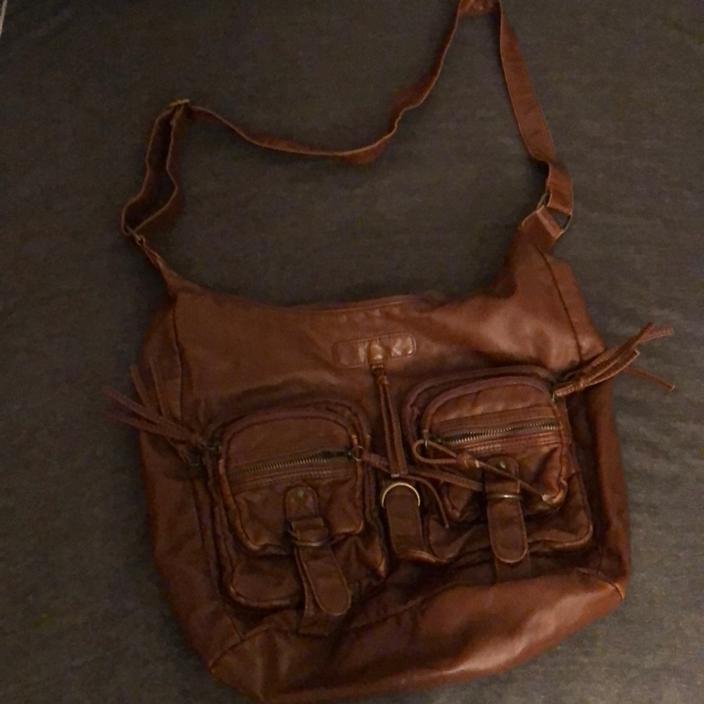 Brown crossbody bag